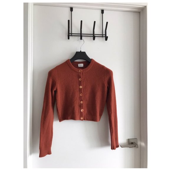 Aritzia Red Longsleeve Cardigan (Brand New) size S